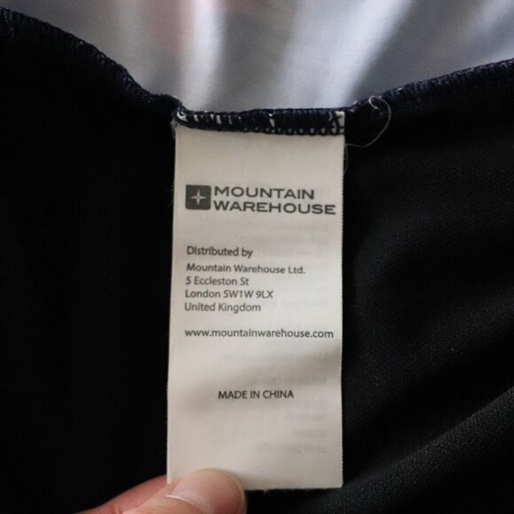 Mountain Warehouse Women's Sz 8 Blue/Pink Floral Halter Neck One Piece Swim Suit - Picture 10 of 11